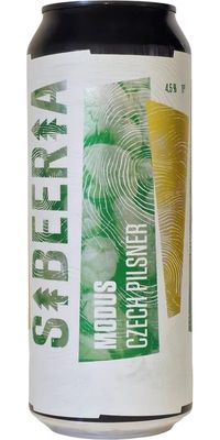 Sibeeria Brewery  - Modus Czech Pilsner 4.5%