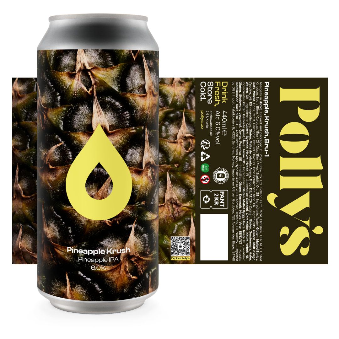 Polly's - Pineapple Krush Pineapple IPA 6%