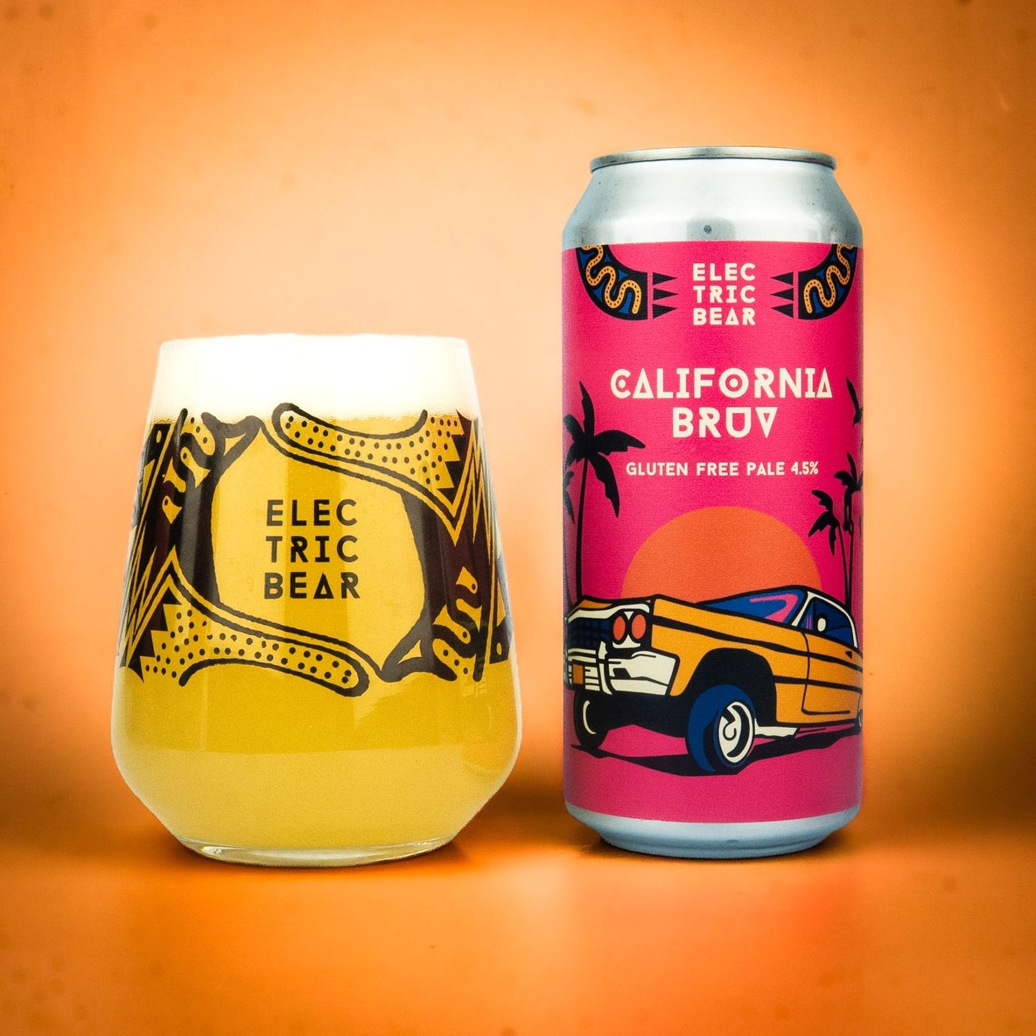 ​Electric Bear Brewing - California Bruv Gluten Free Pale Ale 4.5%
