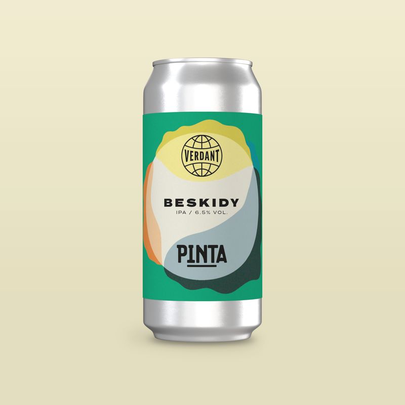 Verdant X Pinta - Travellers Series Beskidy IPA 6.5%