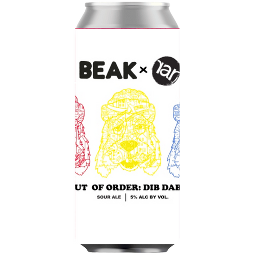 RAR x BEAK - Dib Dabs Sherbet Dip Smoothie Sour  w/ Strawberry Lollipops, Lemon Sherbert 5%