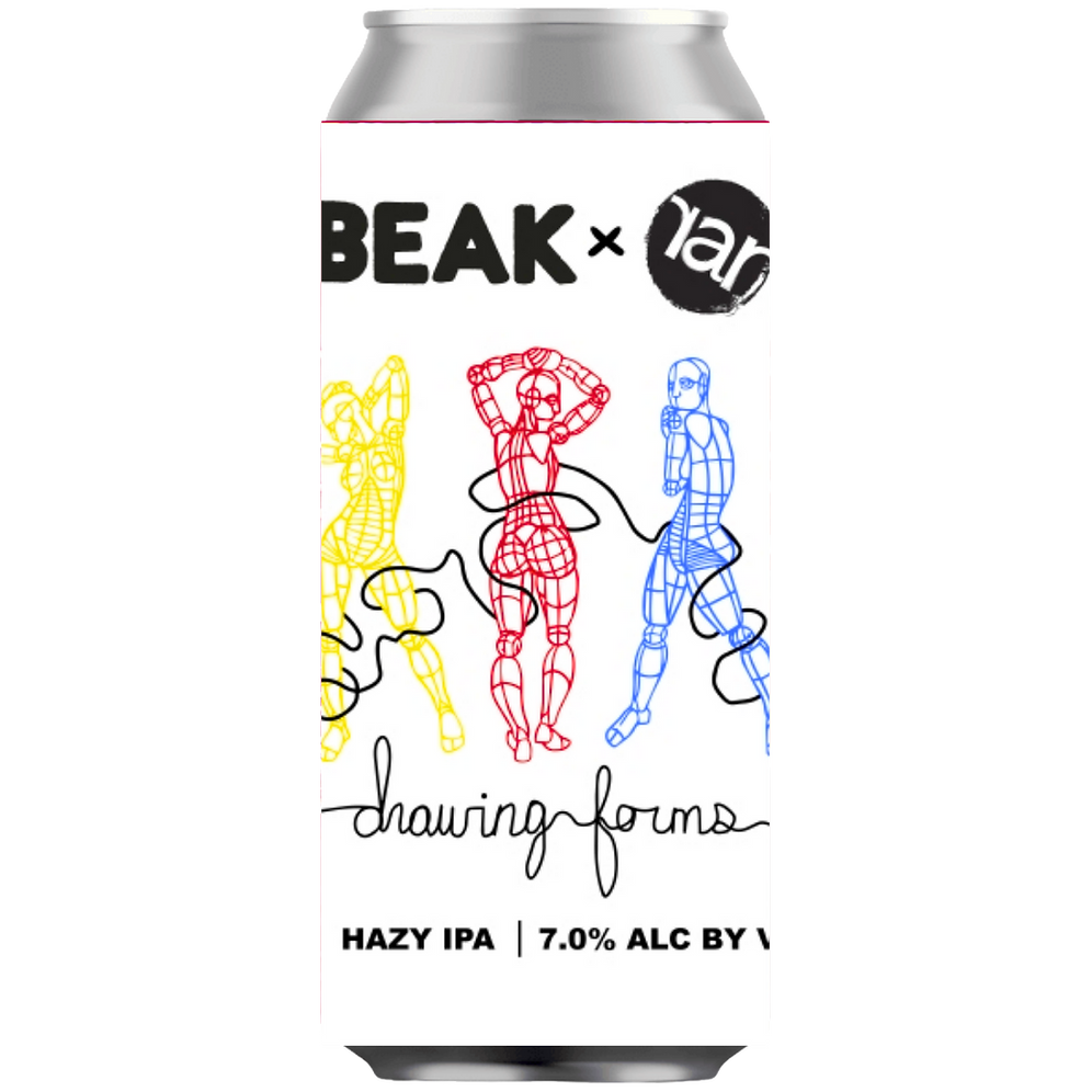 RAR x BEAK - Drawing Forms IPA 7% PRE-ORDER EXPECTED TO ARRIVE 15TH OCTOBER