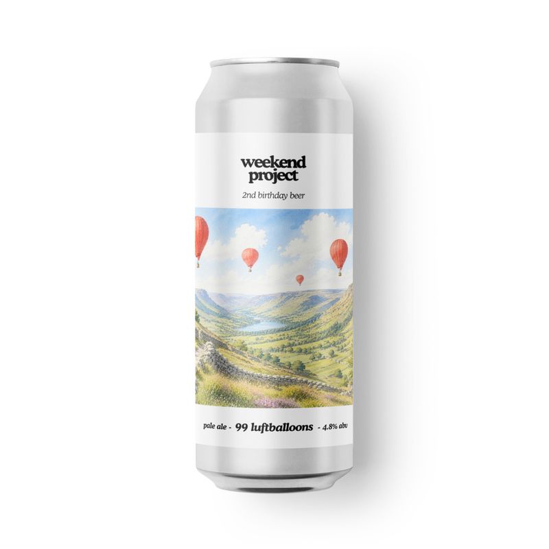 ​Weekend Project - 99 luftballoons Pale Ale 4.8%