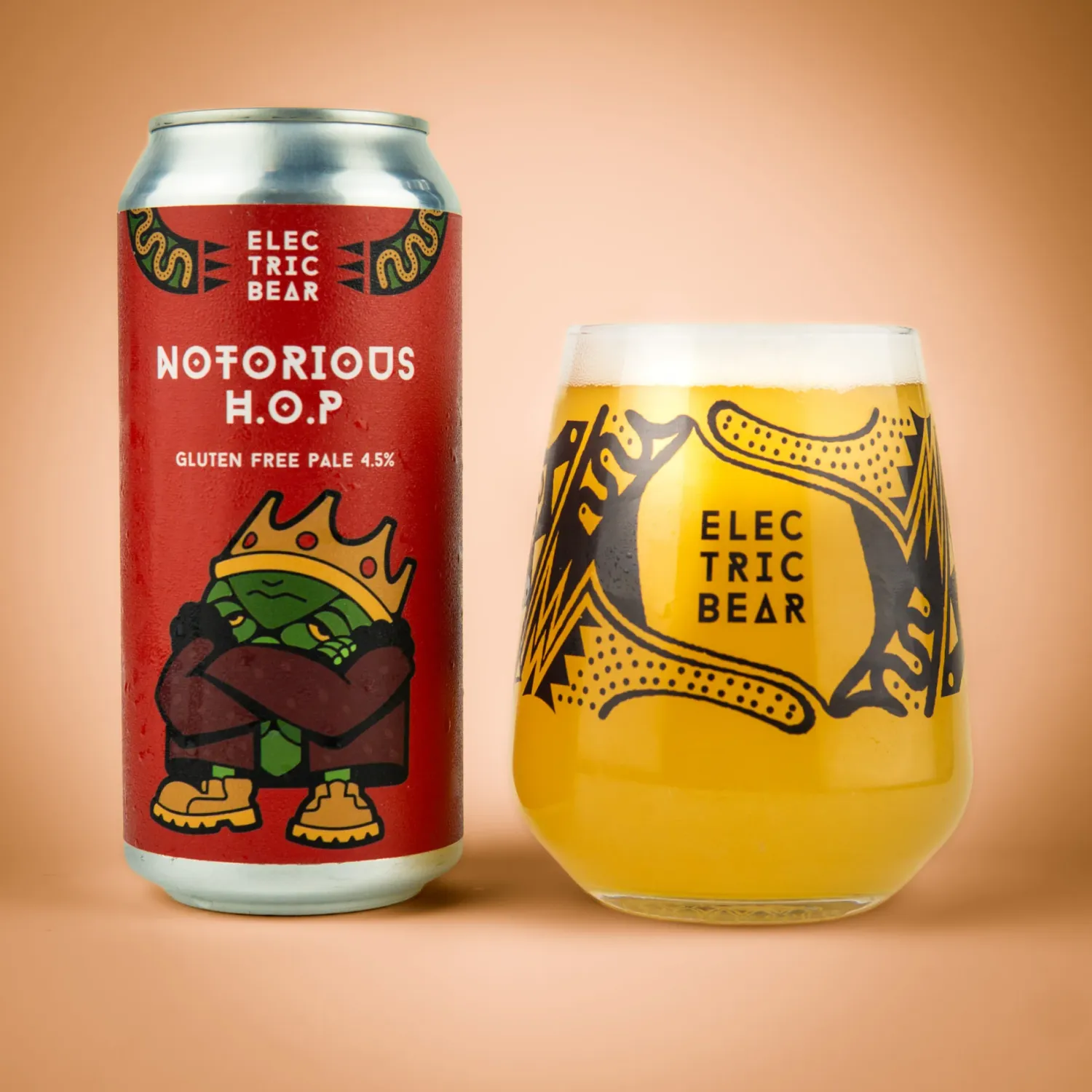​Electric Bear Brewing - Notorious H.O.P Gluten Free Pale Ale 4.5%