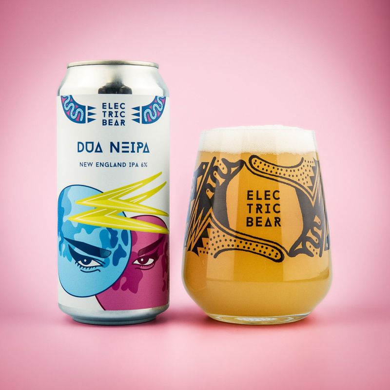 ​Electric Bear Brewing - Dua NEIPA IPA 6%