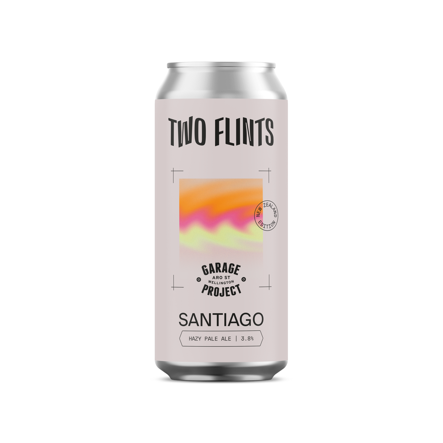 Two Flints - Santiago NZ Edition (x Garage Project) Pale Ale 3.8% ARRIVING 15TH OCT