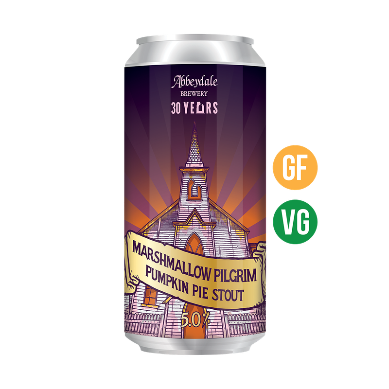 Abbeydale - Marshmallow Pilgrim Pumpkin Pie Stout 5%
