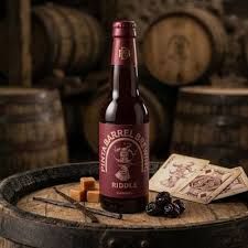 Pinta Barrel Brewing- Riddle 2026 Quadrupel Aged Heaven Hill Bourbon Barrels Imperial Stout 15% PRE-ORDER - EXPECTED TO ARRIVE 30TH OCTOBER