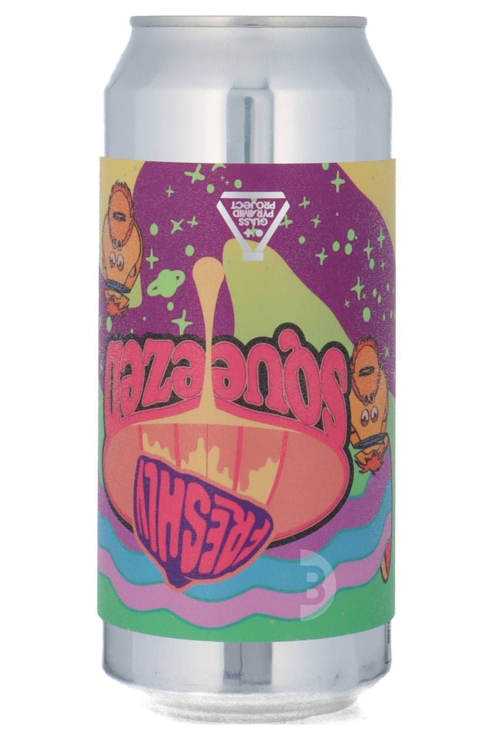 Glass Pyramid Project - Tripping On Heros Mango, Passion Fruit, Guava &amp; Coconut Cream Smoothie Sour 4% (Tripping Animals Brewing Collab)