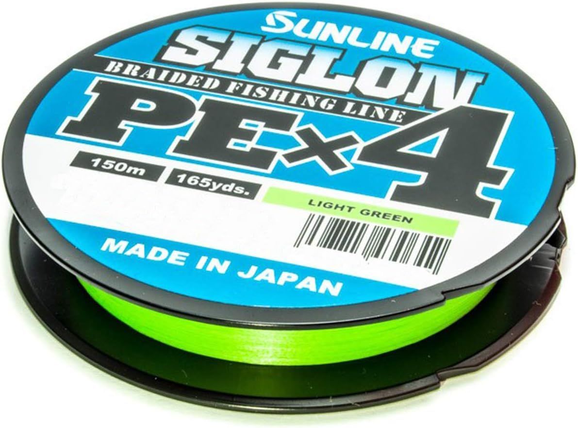 SUNLINE  Siglon PE X4 Light Green 150 m 12lb 0.153mm 6.0kg