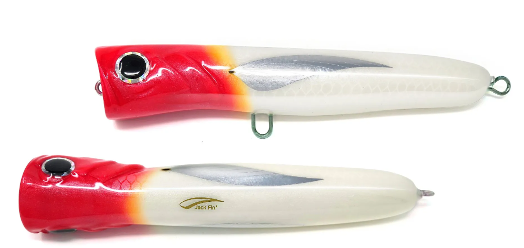 JACK FIN Kronos 180 color heard red Popper (Serra)