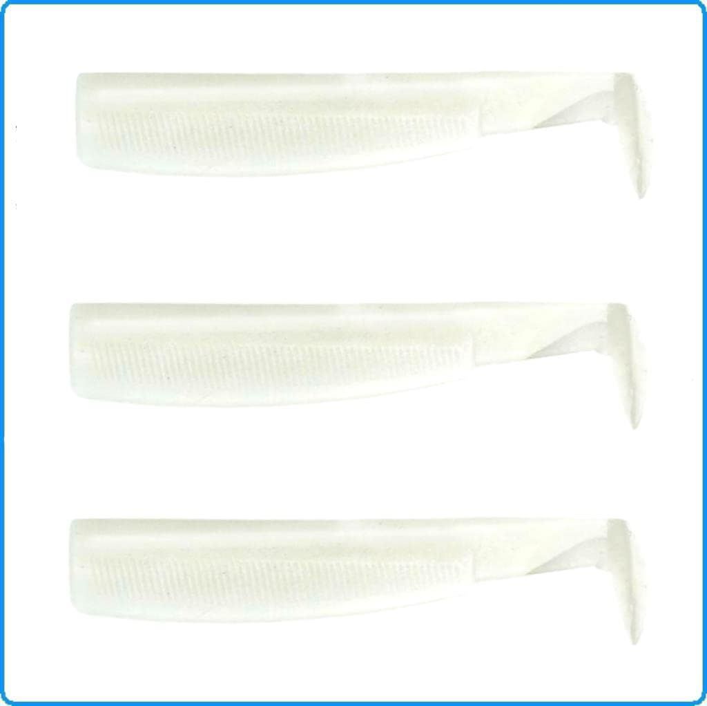 FIIISH - Black Minnow - N°2-9 cm - 3 Bodies - White - Bm501