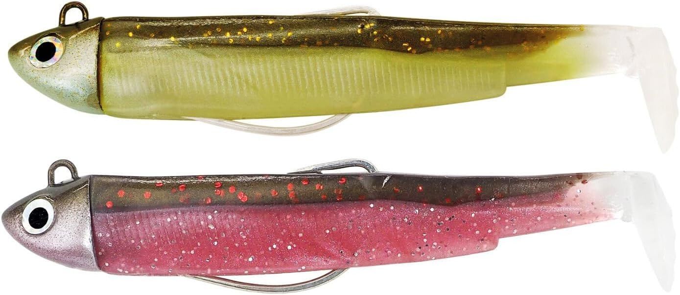 FIIISH Double Combo Search Black Minnow No.2-9cm - 8g - Marron Paillete - Rose - BM3010