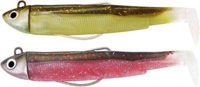 FIIISH Double Combo Search Black Minnow No.2-9cm - 8g - Marron Paillete - Rose - BM3010