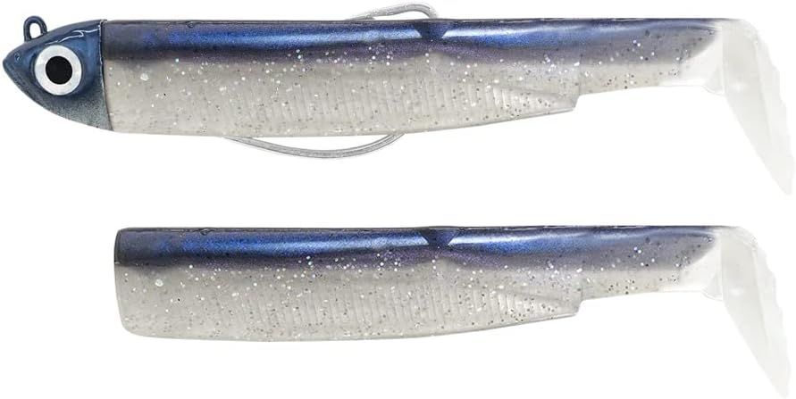 FIIISH Black Minnow Combo Shore No.3-12cm - 12g - Electric Blue - BM3014
