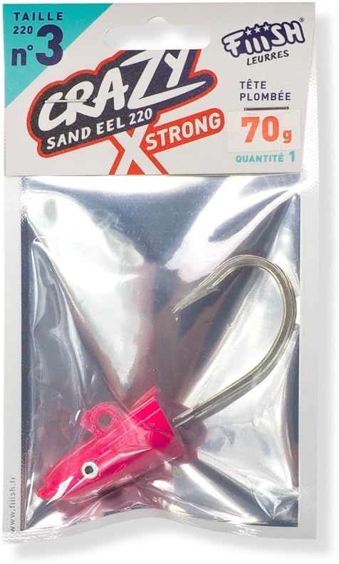 FIIISH Crazy Sand Eel Fiiish X-Strong Jig Heads