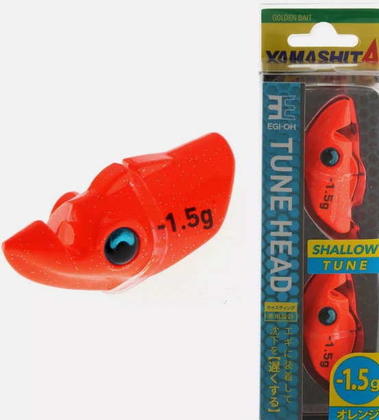 YAMASHITA TUNE HEAD SHALLOW -1.5GR arancione