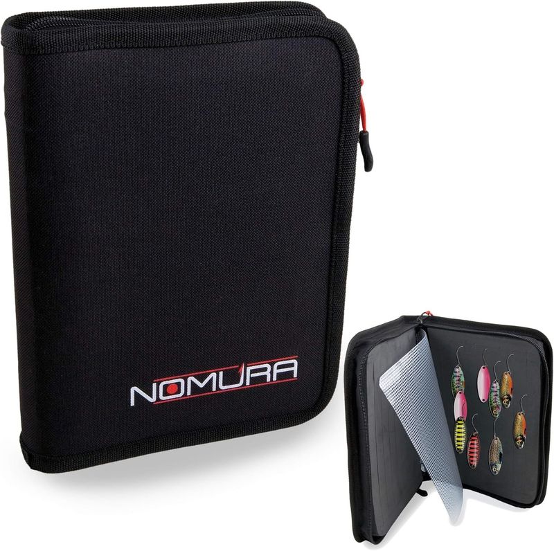 NOMURA Porta Artificiali da Pesca Custodia per Cucchiaini Narita 18.5 x 24.5 x 5