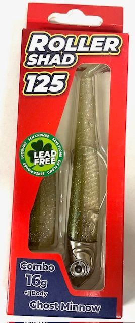 Roller Shad 125 16gr Color CLEAR WAGASAGI Combo+1 Body