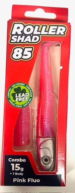 Roller Shad 85 15gr Color PINK Combo+1 Body