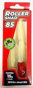 Roller Shad 85 15gr Color WHITE SHAD RH Combo+1 Body