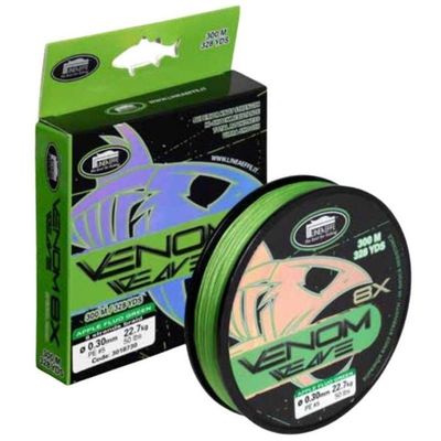 LINEAEFFE TRECCIATO 150M 0.14MM VERDE FLUO
