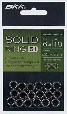 BKK SOLID RING 51 SIZE 8 QTY 14 450LB 204KG