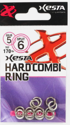 XESTA HARD COMBI RING SOLID 4 SPLIT 6 170LB