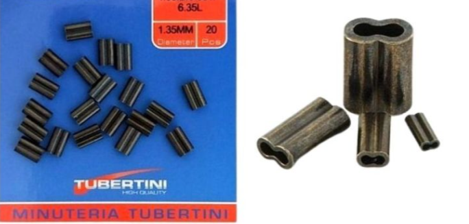 TUBERTINI MANICOTTI ACCIAIO TB 206 2.6*5.5*10 PZ6