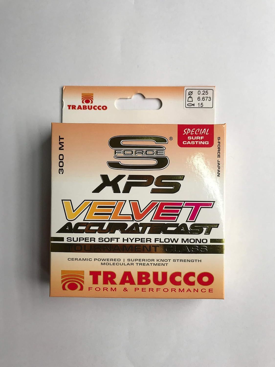 TRABUCCO  Monofilo Surf Casting0.22 MM 300MT