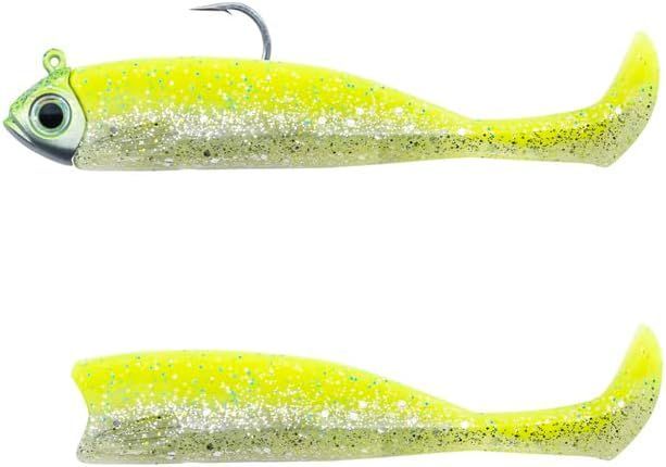 Fiiish Combo Light Master Shad No.4-10 cm - 8 g - Neon Chart - MS4549