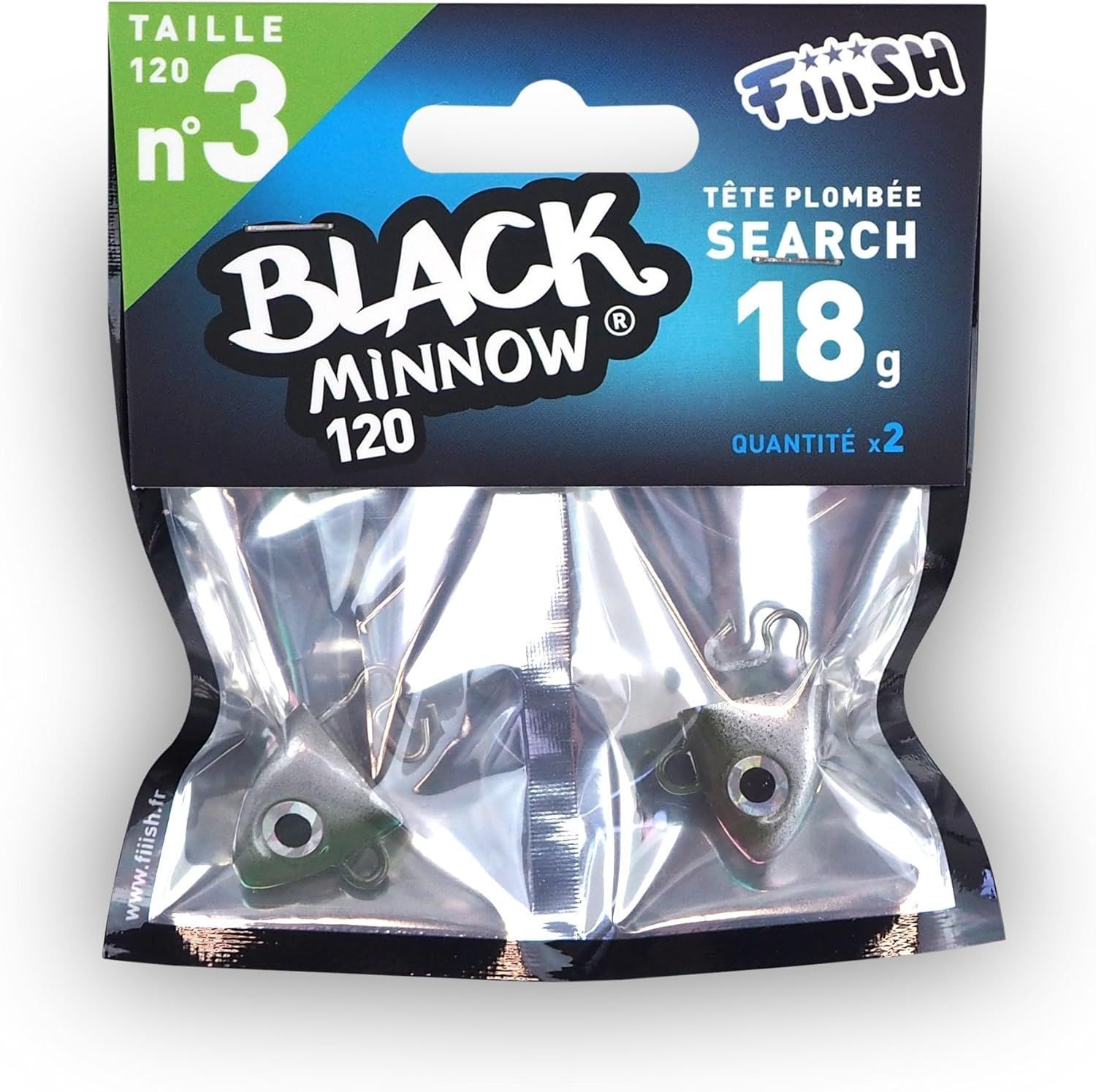 FIIISH Black Minnow 18GR COLOR KAKI 2PZ N3