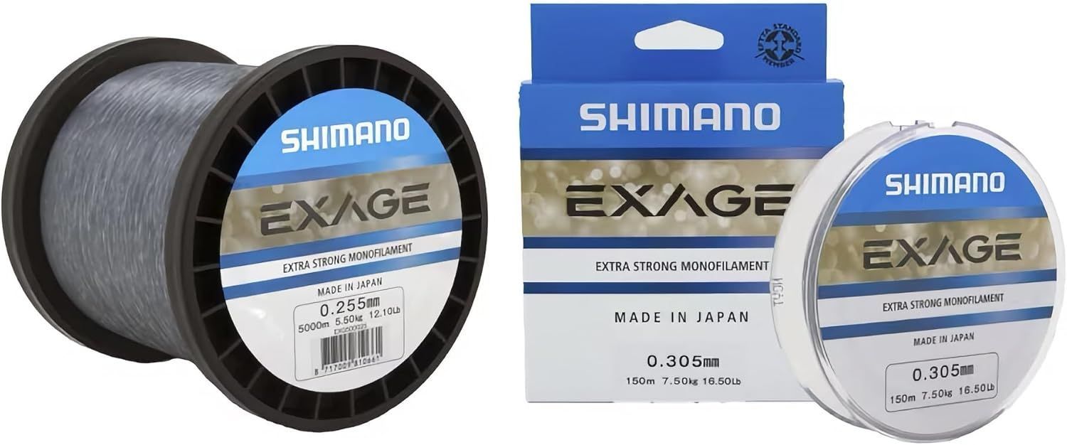 SHIMANO Exage monofilo 0.255mm 5000m 5.5kg
