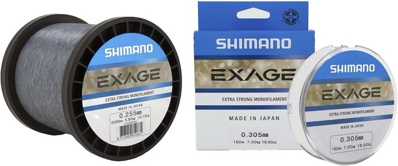 SHIMANO Exage monofilo 0.255mm 5000m 5.5kg