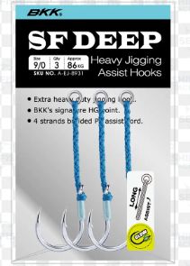 BKK SF Deep long Assist Hook  size 9/0 3pz