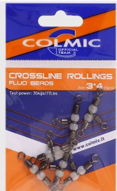 COLMIC CROSSLINE ROLLINGS FLUO BEADS SIZE 5*6 PZ6