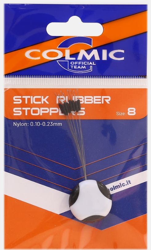 STICK RUBBER  STOPPERS SIZE 2 NYLON 0.23-0.47MM