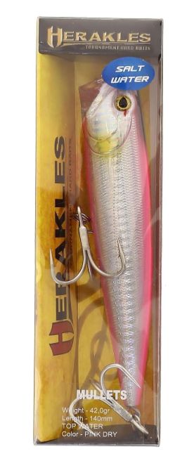 HERAKLESMULLETS  42G 14CM Pink Dry