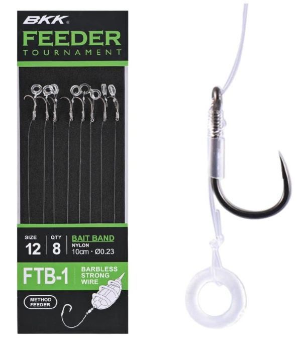 BKK FTB-1 Bait Band RIGS 12# 0.23 BARBLES