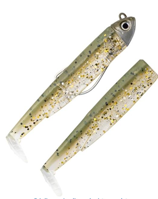 FIIISH 8GR BLACK MINNOW COMBO +BODY MIS.2.5 COL.KHAKI GLITTER FIIISH 8GR BLACK MINNOW COMBO +BODY MIS.2.5 COL.KHAKI GLITTER