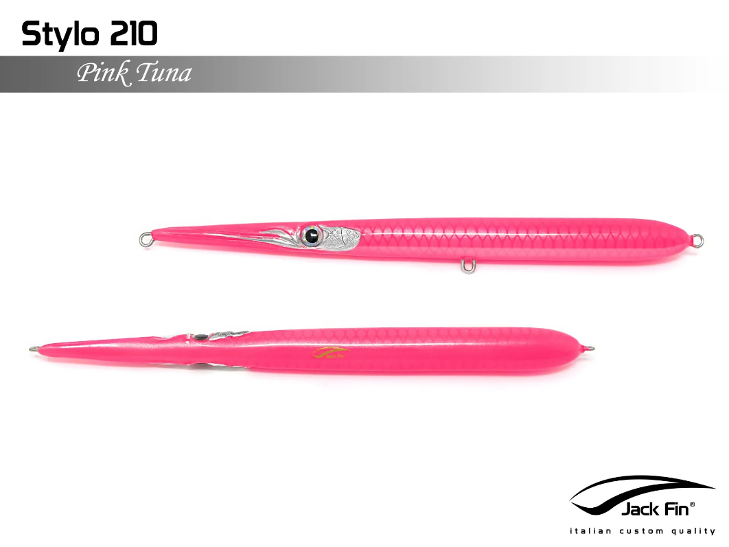 JACK FIN STYLO 210 color pink tuna