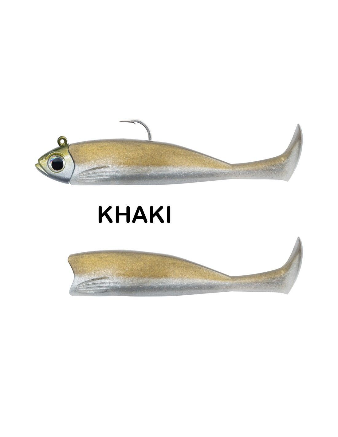 FIIISH MASTER SHAD n°4 100mm 8g KHAKI FIIISH MASTER SHAD n°4 100mm 8g KHAKI