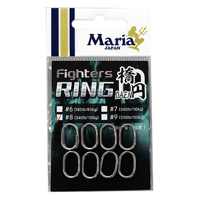 FIGHTERS RING OVAL BULK MIS. 5 150LB FIGHTERS RING OVAL BULK MIS. 5 150LB