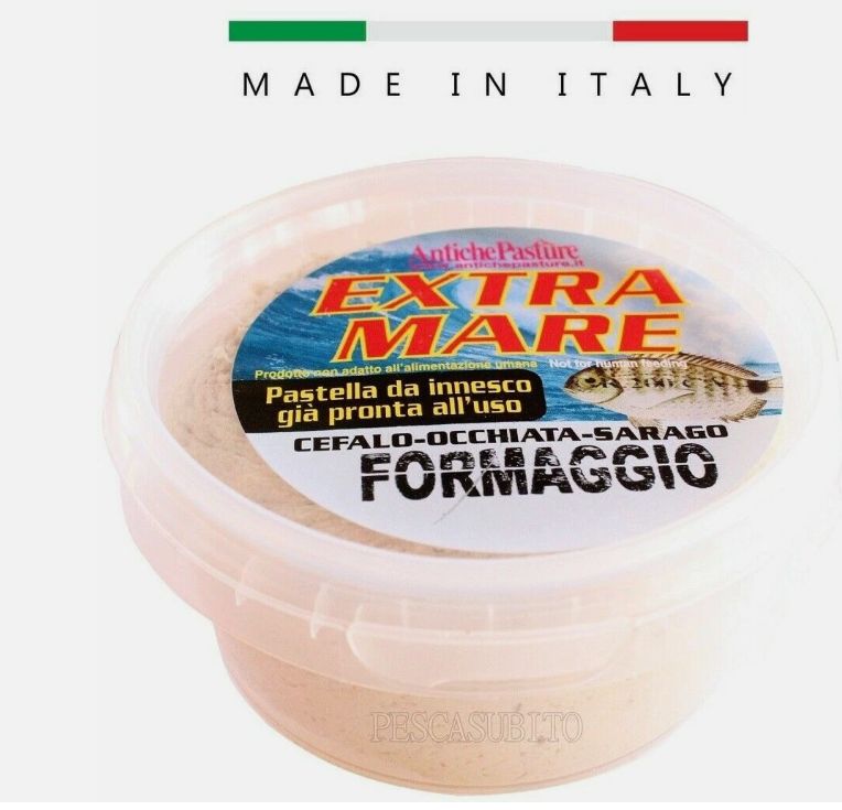 ANTICHE PASTURE Pastella innesco FORMAGGIO cefalo-occhiata-sarago GR200 ANTICHE PASTURE Pastella innesco FORMAGGIO cefalo-occhiata-sarago GR200