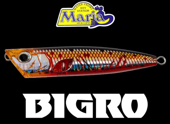 YAMASHITA BIGRO SLOW SINKING 95MM 18GR COLOR 002 YAMASHITA BIGRO SLOW SINKING 95MM 18GR COLOR 002