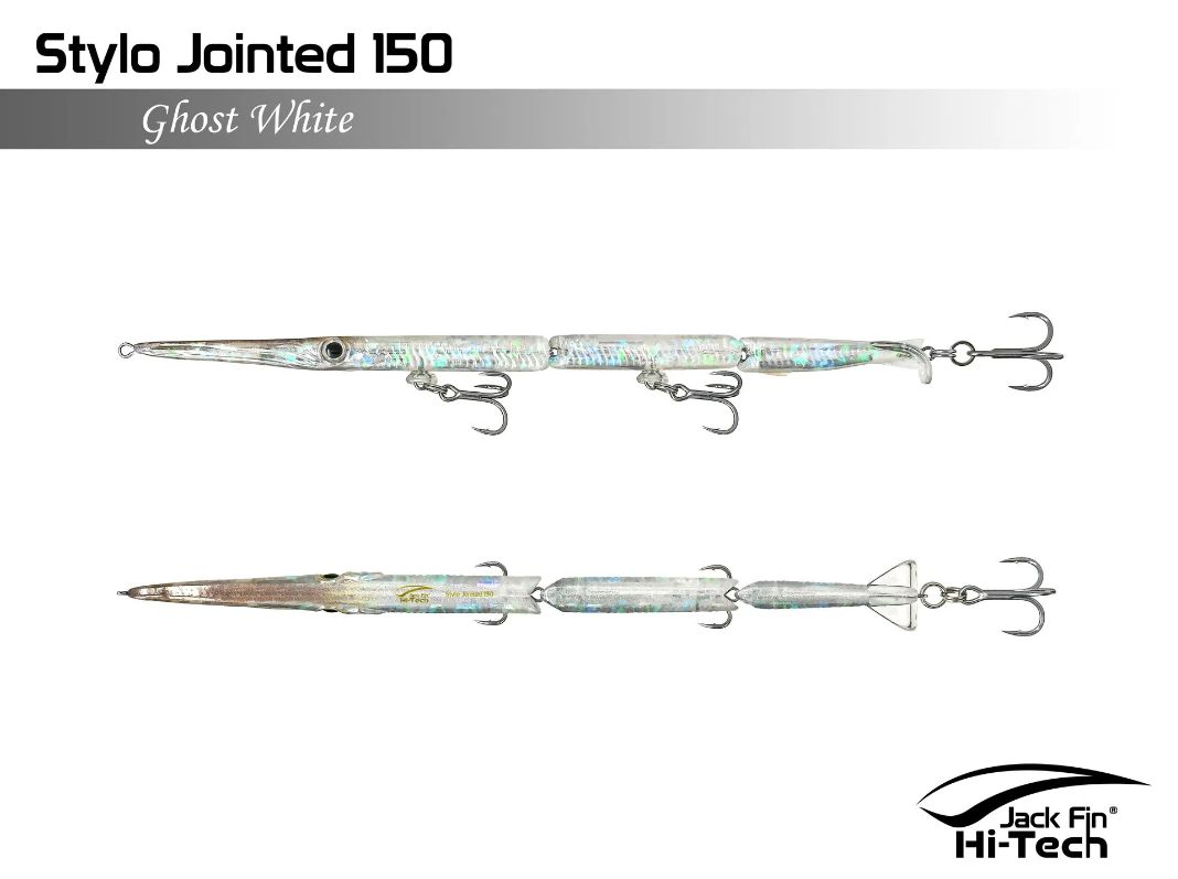 Stylo Jointed 150 Jack Fin color ghost white