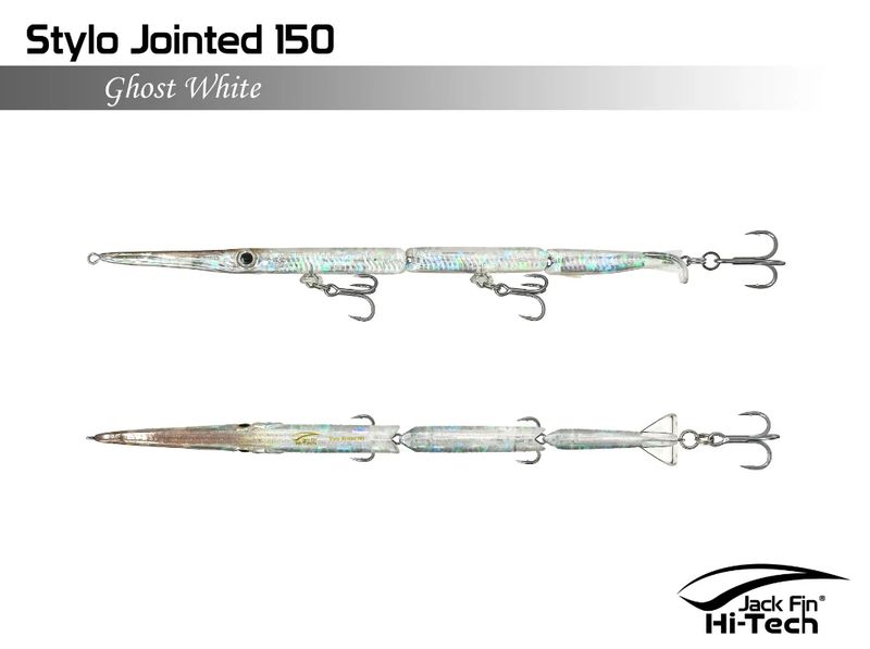 Stylo Jointed 150 Jack Fin color ghost white