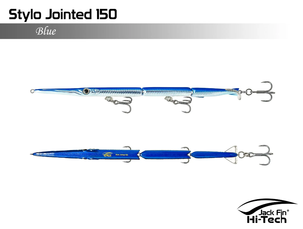 Stylo Jointed 150 Jack Fin  color blue