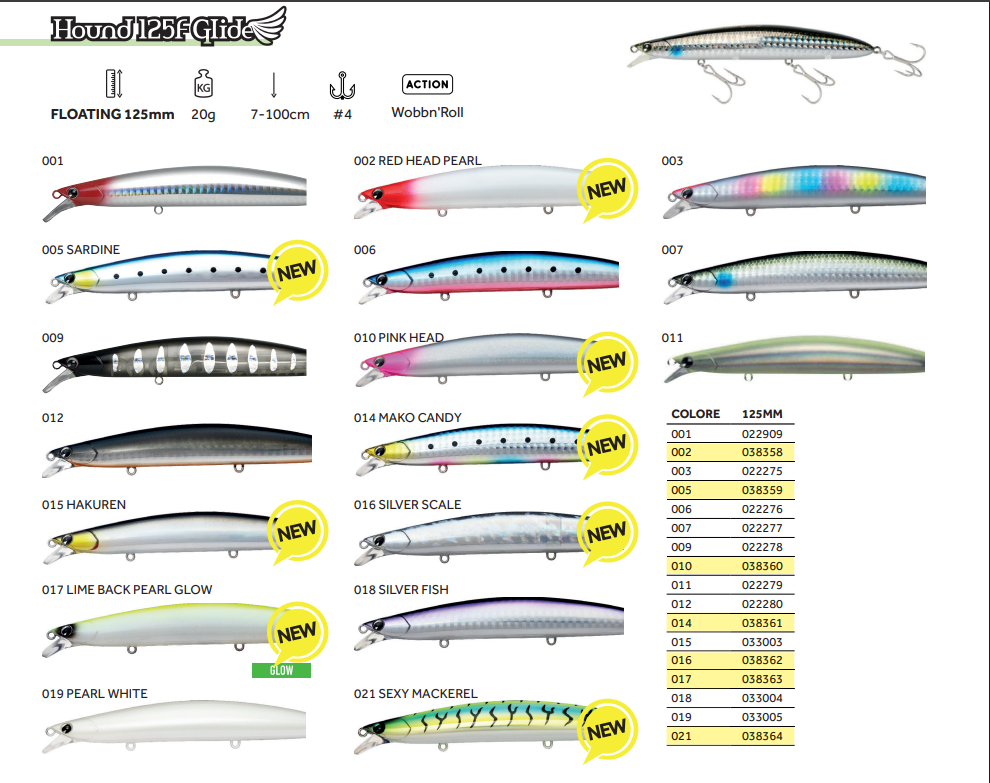 IMA HOUND 125F GLIDE 20gr Col. 016