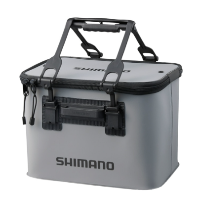 SHIMANO BK-016Q Bakkan EV Fishing Bucket, 40 cm, GRIGIA